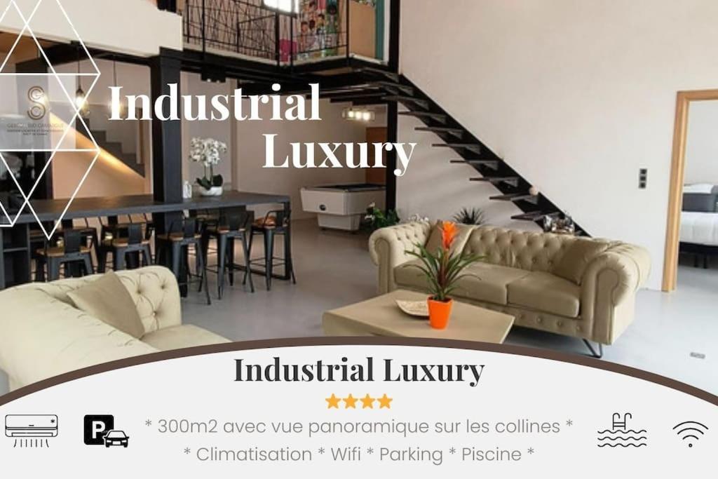 Villa Industrial Luxury Nimes & Arles à Beaucaire  Extérieur photo